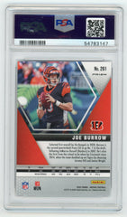 2020 Panini Mosaic Red Mosaic #261 Joe Burrow PSA 10 (Rookie) | Eastridge Sports Cards