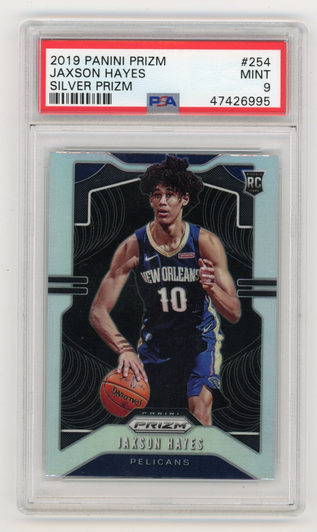 2019-20 Panini Prizm Silver Prizm #254 Jaxson Hayes PSA 9 (Rookie) | Eastridge Sports Cards