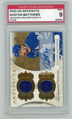 2023-24 Artifacts Treasured Swatches Autographs #TSAM Auston Matthews #03/10 OTG 9 | Eastridge Sports Cards