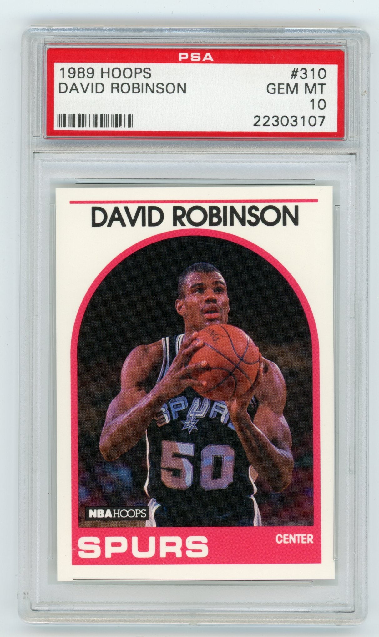 1989-90 Hoops #310 David Robinson PSA 10 | Eastridge Sports Cards