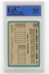 1965 O-Pee-Chee #134 World Series Game 3 (Mickey Mantle) PSA 7 | Eastridge Sports Cards