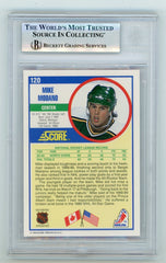 1990-91 Score #120 Mike Modano BGS 9 (Rookie) | Eastridge Sports Cards