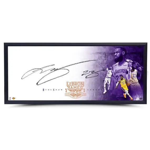 LeBron James Autographed “The Show Place In History” (Upper Deck Authenticated) | Eastridge Sports Cards