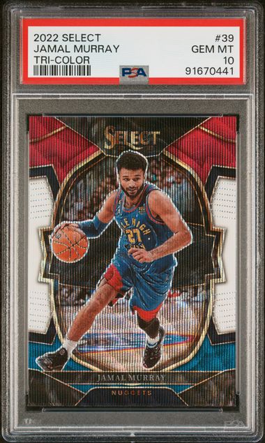 2022-23 Select Tri-Color Prizm #39 Jamal Murray PSA 10 | Eastridge Sports Cards