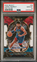 2022-23 Select Tri-Color Prizm #39 Jamal Murray PSA 10 | Eastridge Sports Cards