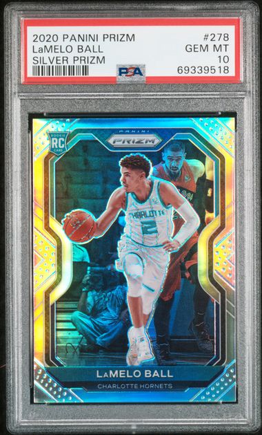 2020-21 Panini Prizm Prizms Silver #278 LaMelo Ball PSA 10 (Rookie) | Eastridge Sports Cards