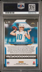 2020 Panini Prizm #325 Justin Herbert PSA 9 (Rookie) | Eastridge Sports Cards