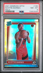 2021-22 Donruss Optic Holo #186 Scottie Barnes PSA 8 (Rookie) | Eastridge Sports Cards