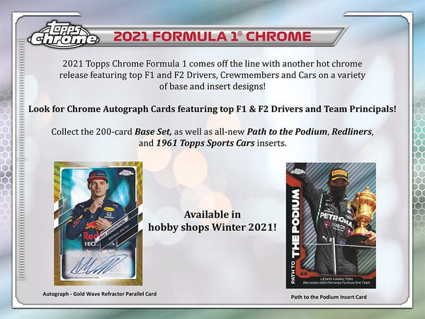 2021 Topps Chrome Formula 1 Lite Pack – Eastridge Sports Cards