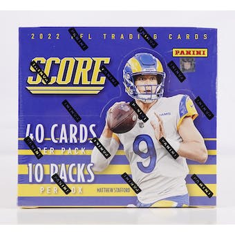 2022 Panini Score Football Hobby Box | Eastridge Sports Cards