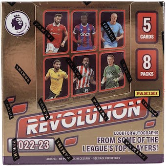 2022-23 Panini Revolution EPL Soccer Hobby Box | Eastridge Sports Cards