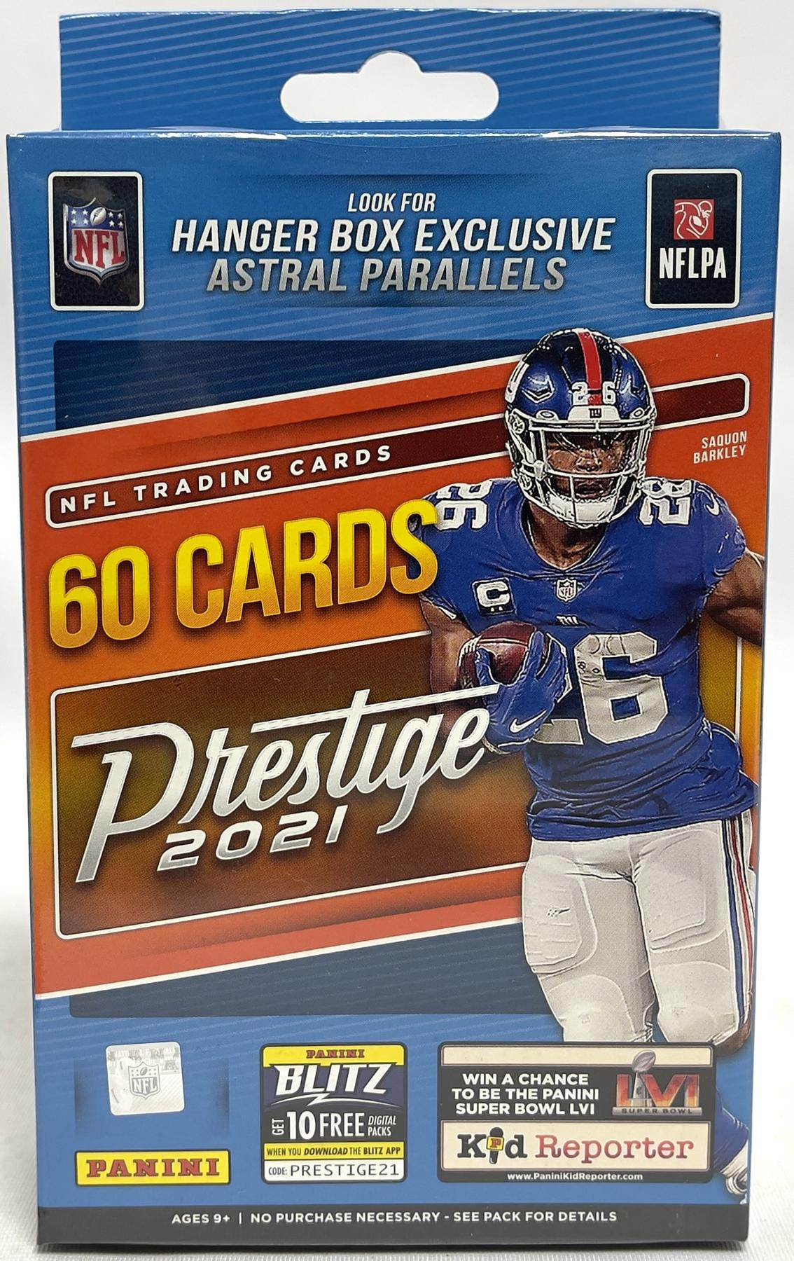 2021 Panini Prestige Football Hanger Box | Eastridge Sports Cards