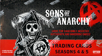 2015 Topps Cryptozoic Sons of Anarchy Seasons 4 & 5 Hobby Box | Eastridge Sports Cards