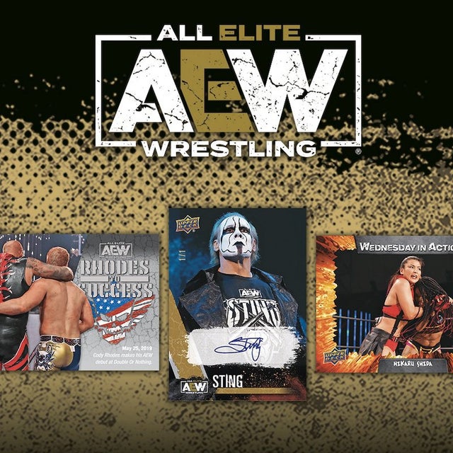 AEW Upper Deck 2021 Trading Cards - (Box of 8 Packs)!