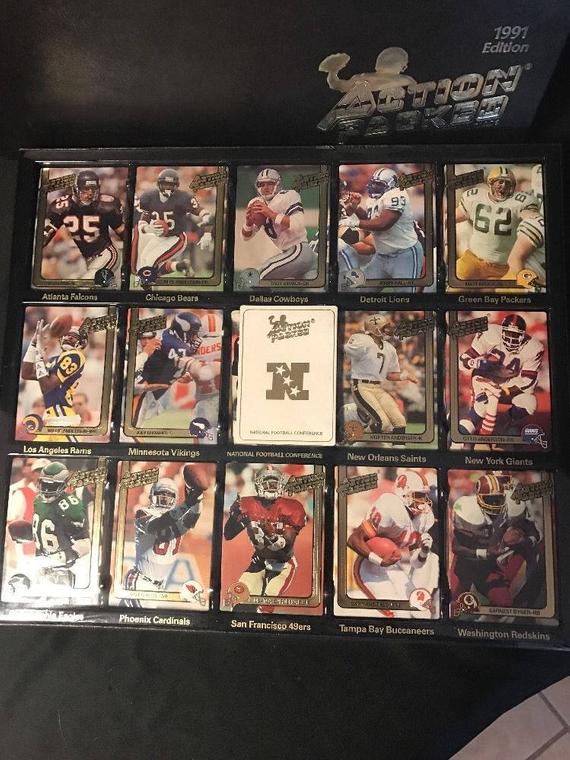 1991 Action Packed Football Factory Set | Eastridge Sports Cards