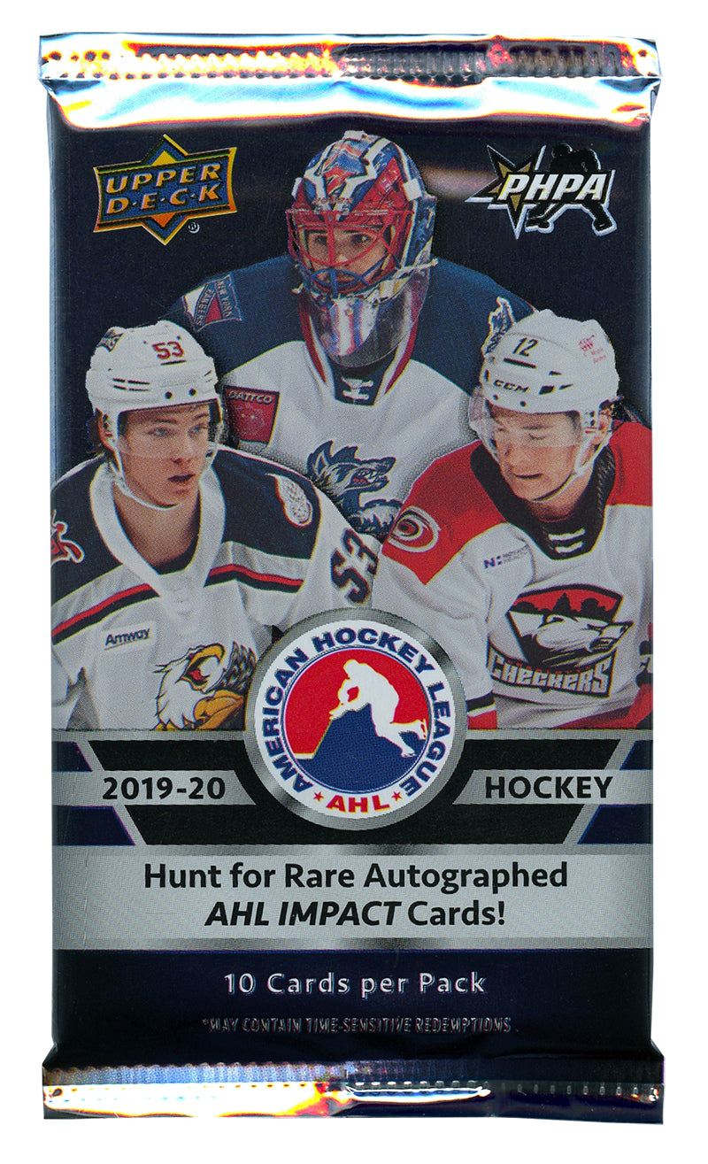 2019-20 Upper Deck AHL Hockey Hobby Pack | Eastridge Sports Cards