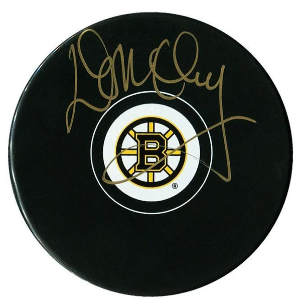 Don Cherry Autographed Boston Bruins Puck | Eastridge Sports Cards