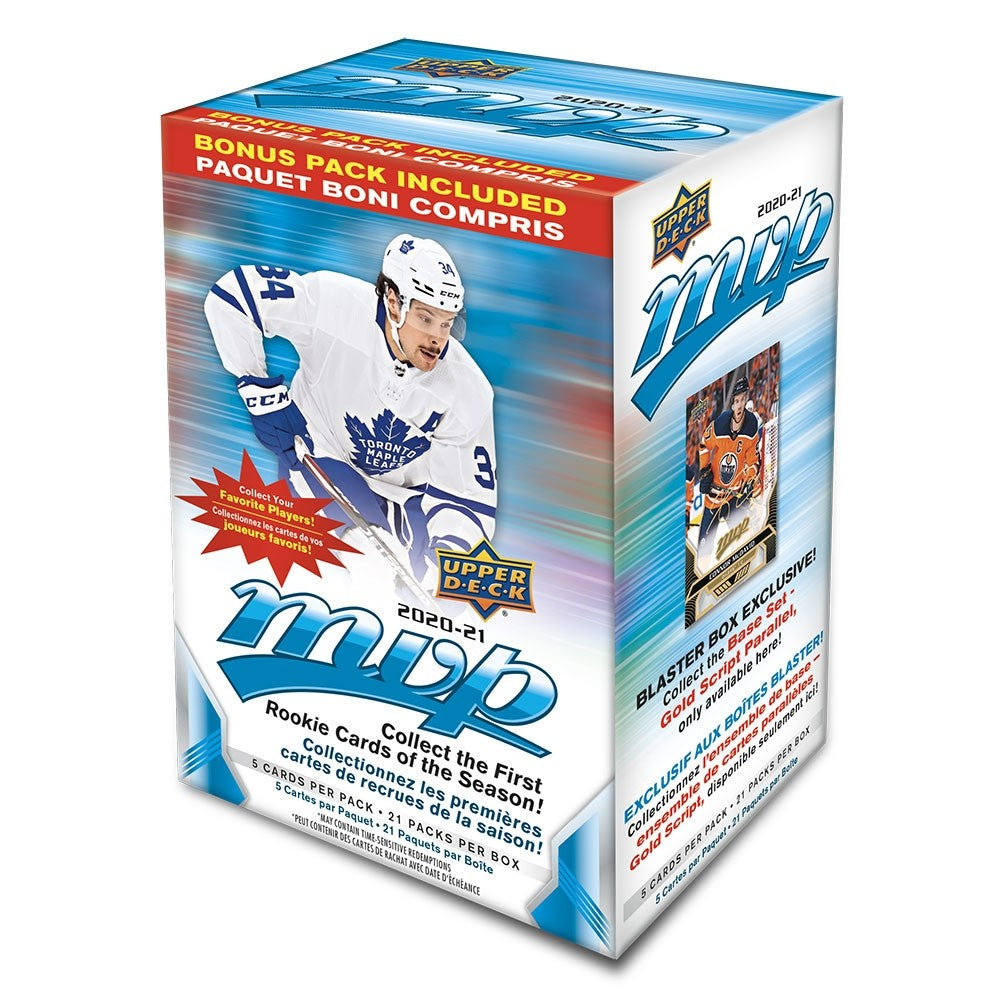 2020-21 Upper Deck MVP Hockey Blaster Box | Eastridge Sports Cards