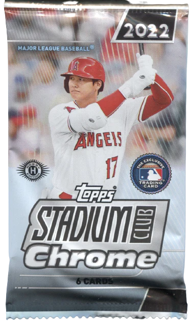 2022 Topps Stadium Club Chrome Baseball Hobby Pack | Eastridge Sports Cards