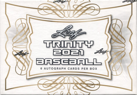 2021 Leaf Trinity Baseball Hobby Box