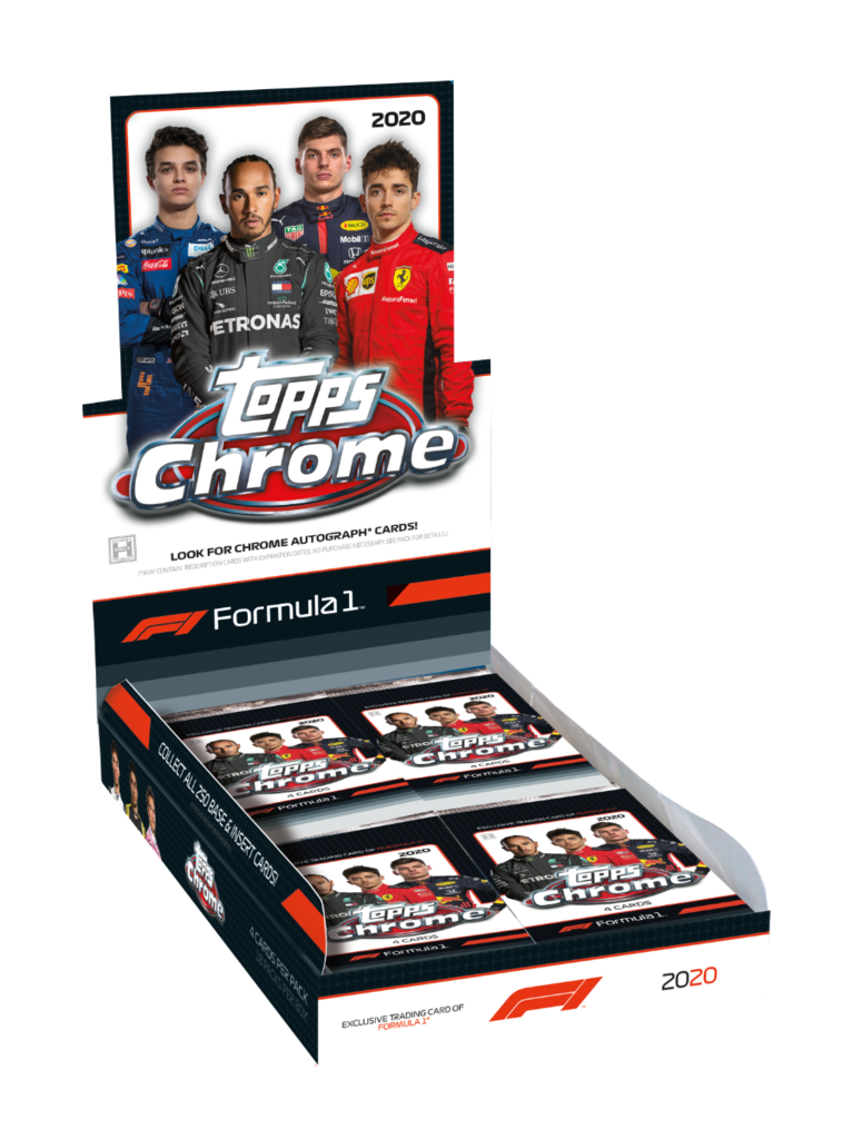 2020 Topps Chrome Formula 1 Racing Hobby Pack | Eastridge Sports Cards